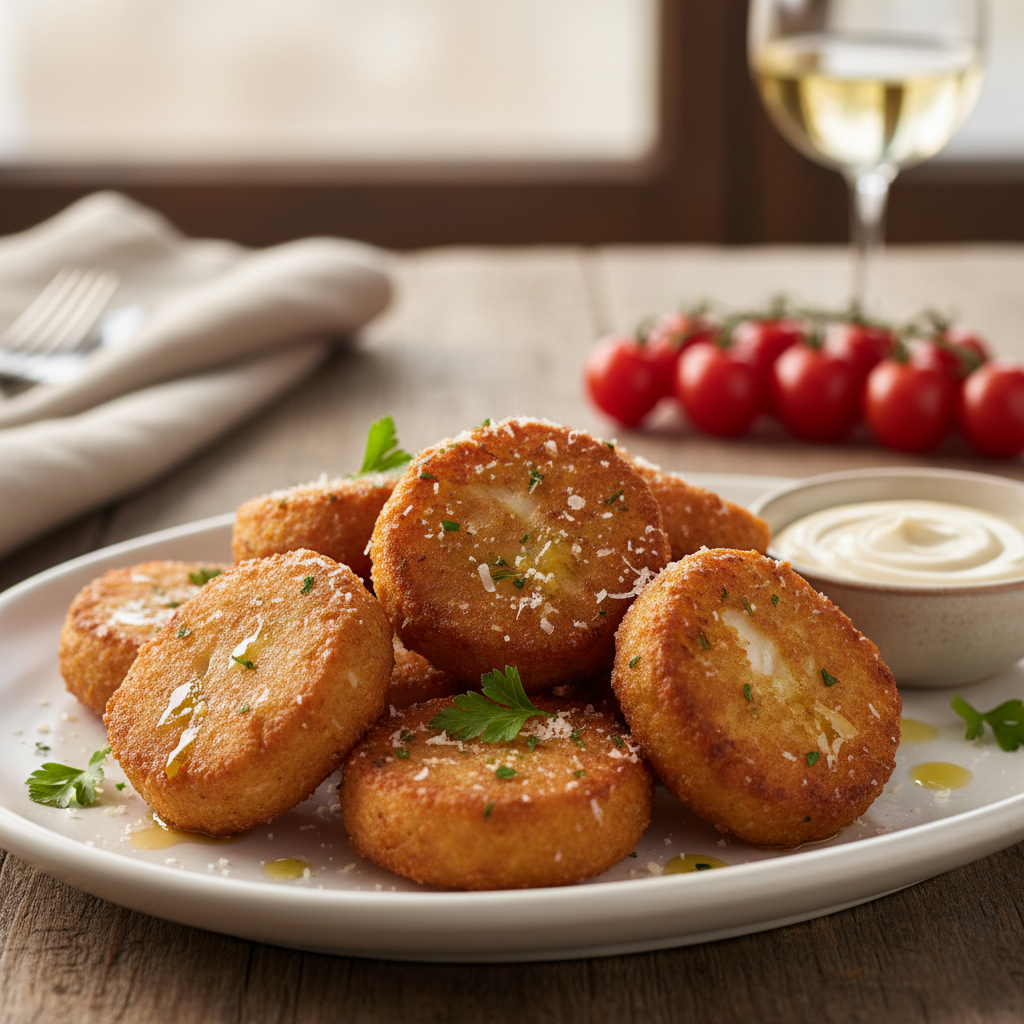 Boulettes frites de morue