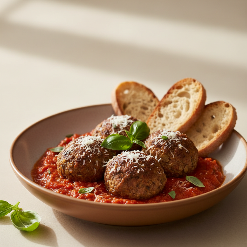 Boulettes végétales à l'italienne