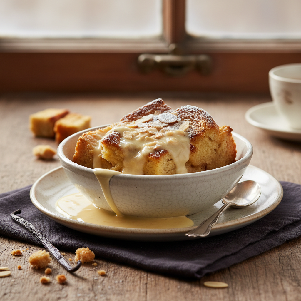Bread and butter pudding