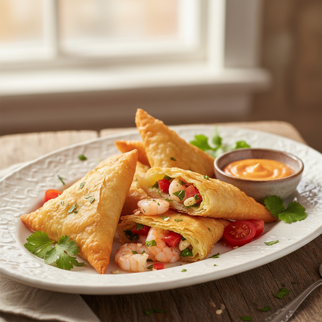Bricks aux crevettes