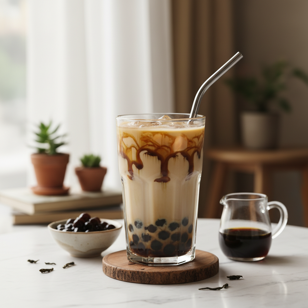 Bubble tea brown sugar