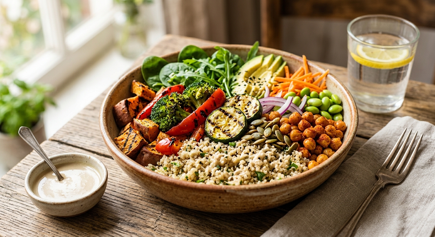 Bowl quinoa-chiches