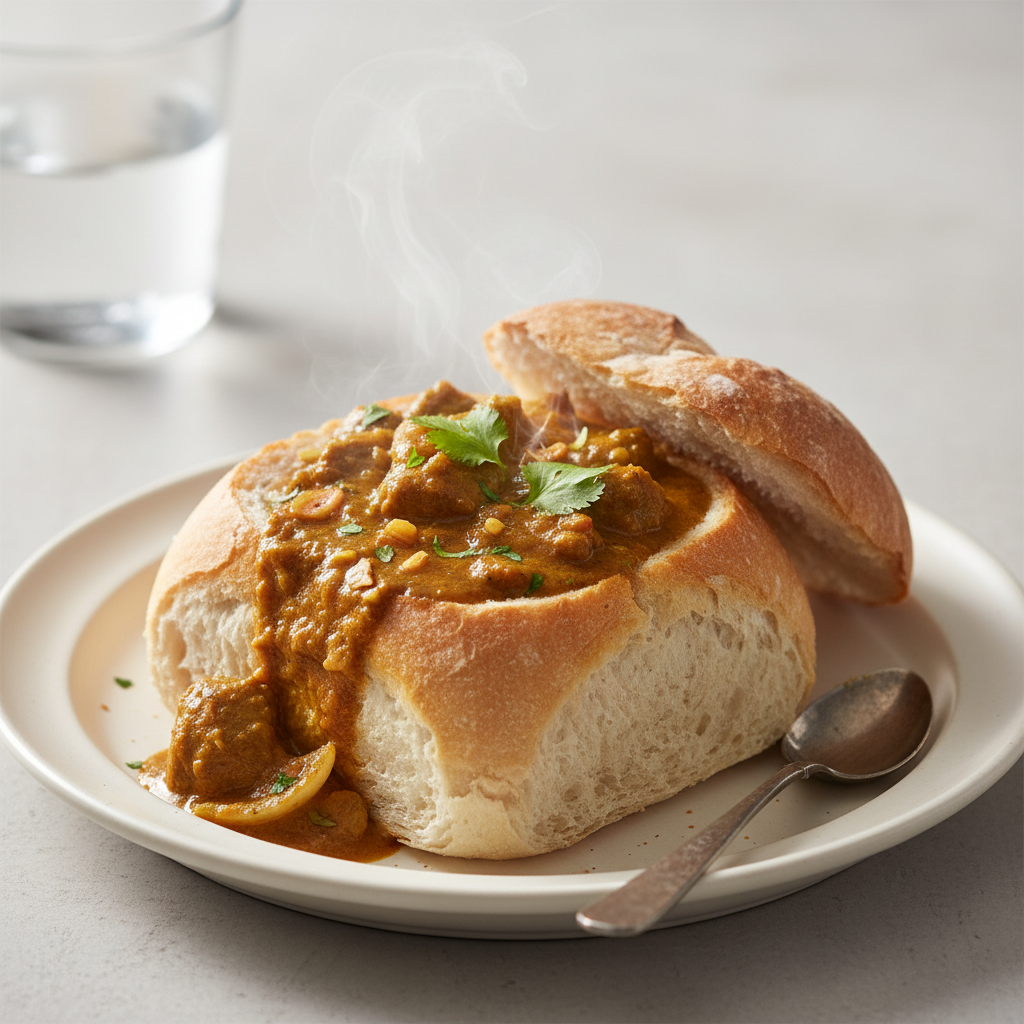 Bunny chow sud-africain