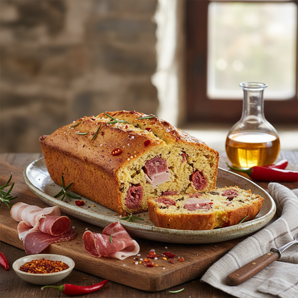Cake du charcutier, à la pancetta & Co