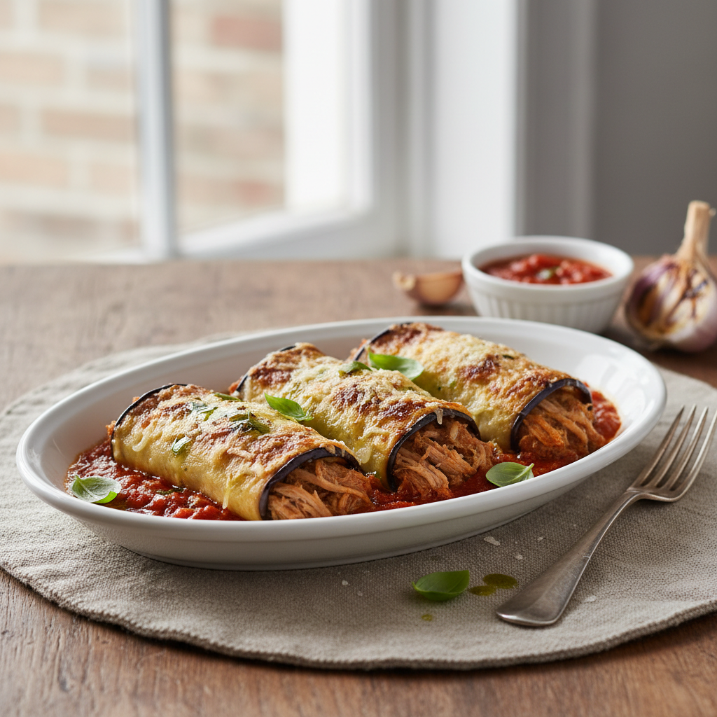 Cannellonis d’aubergines