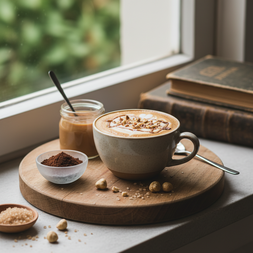 Caroube latte