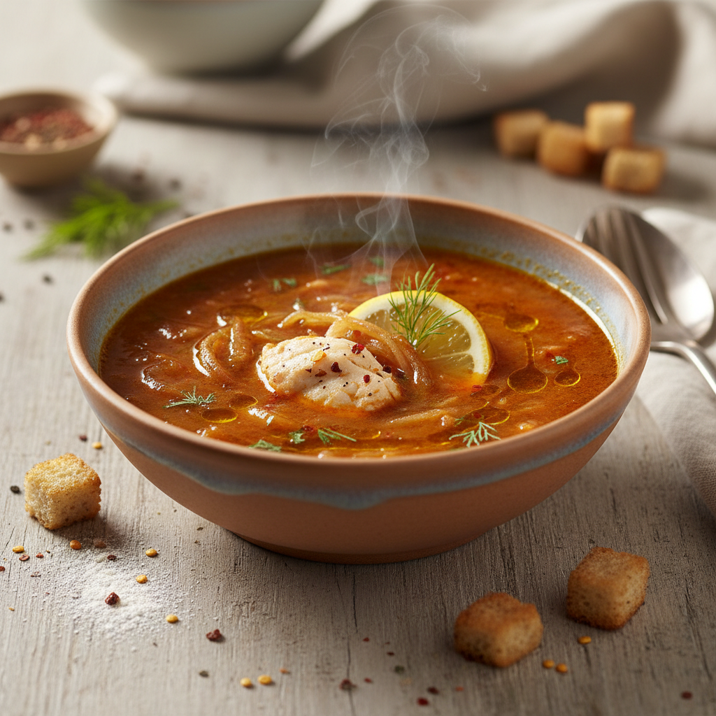 Chorba el hout (soupe de poissons)