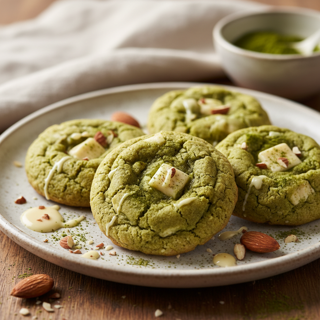 Cookies thé vert matcha