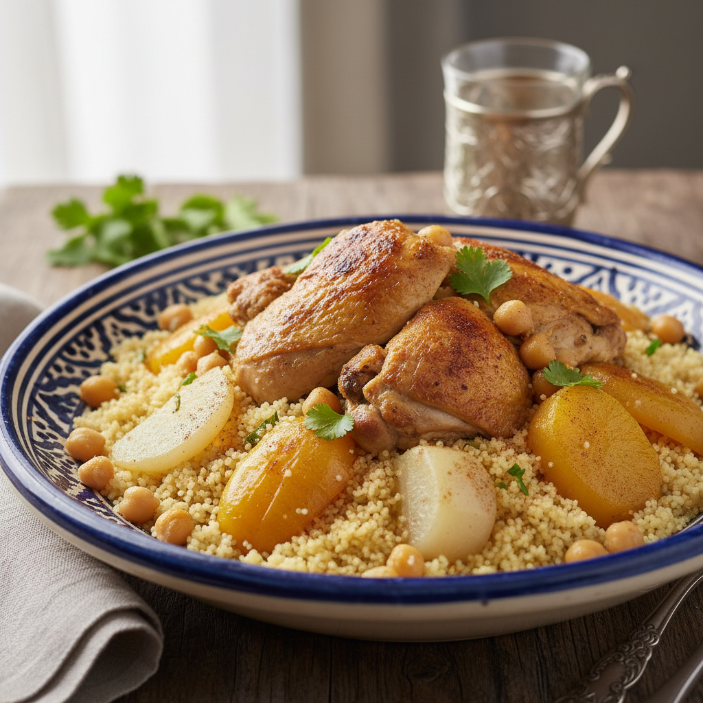 Couscous au poulet