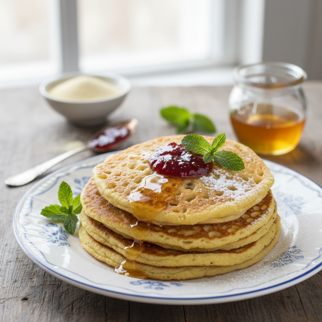 Crêpes orientales mille trous
