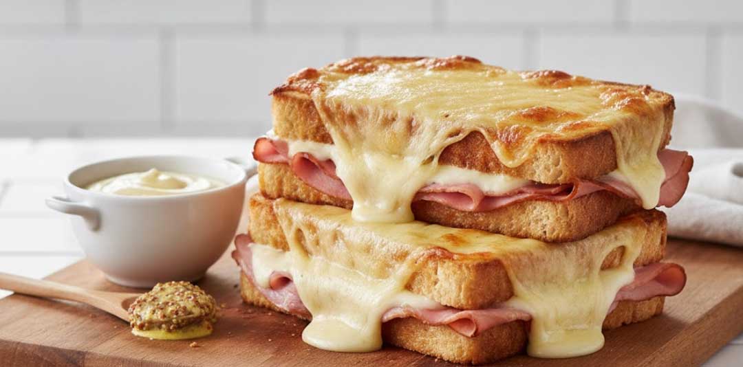 Croque-monsieur au four