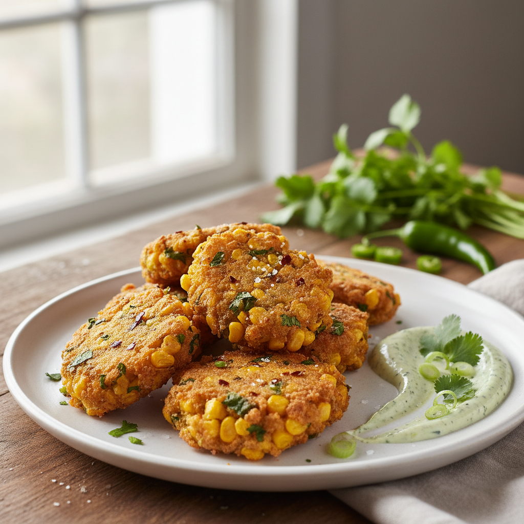 Croquettes de maïs