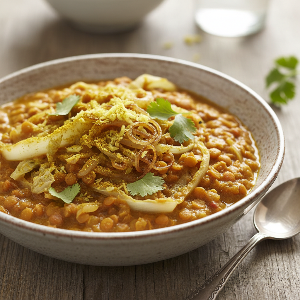 Dahl de chou chinois