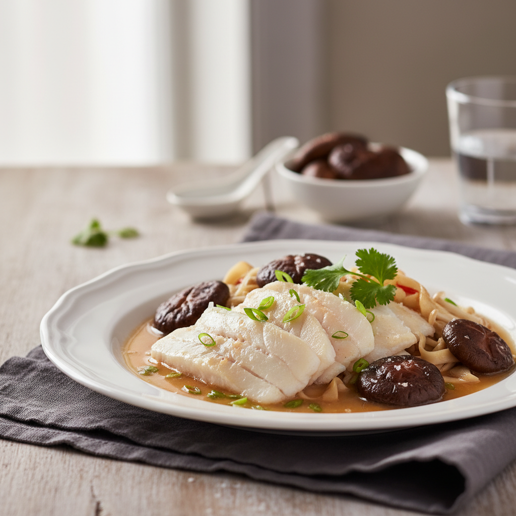 Filets de poisson braisés