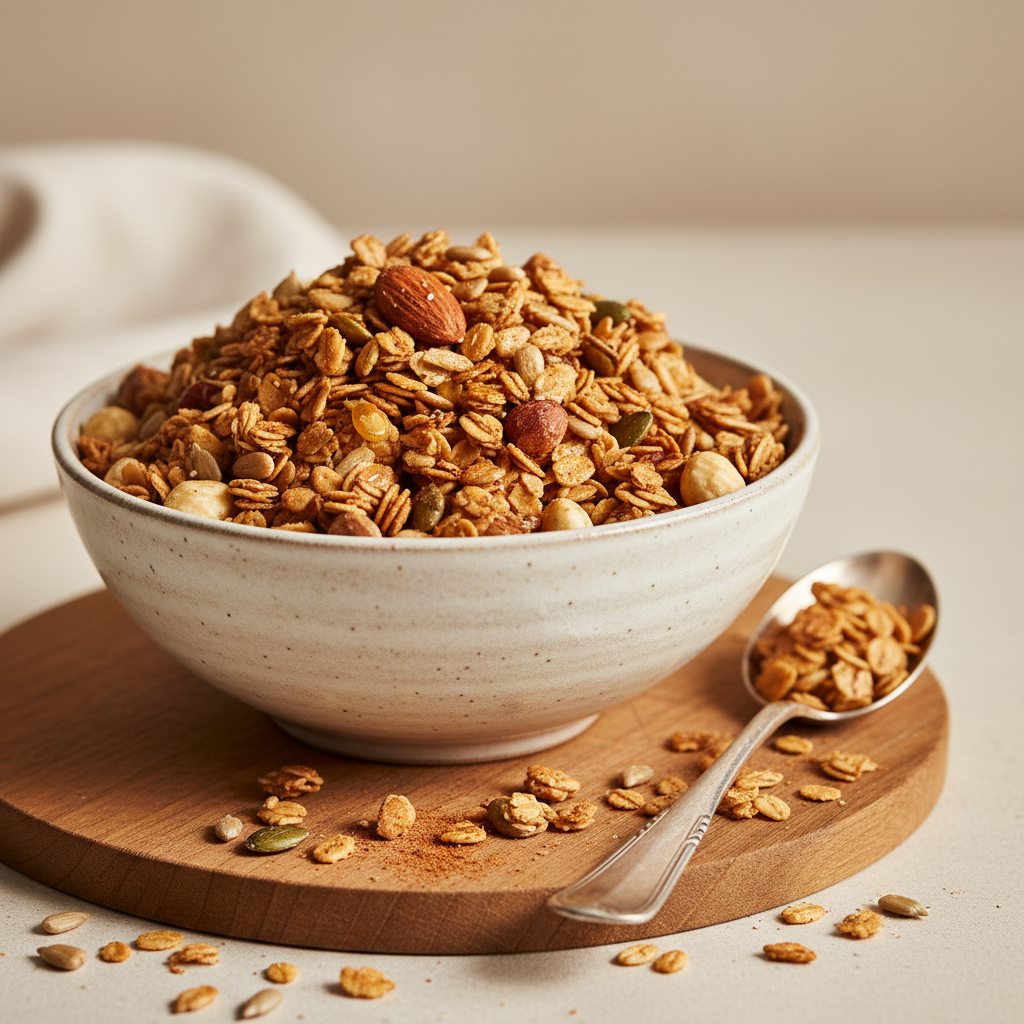 Granola maison croustillant
