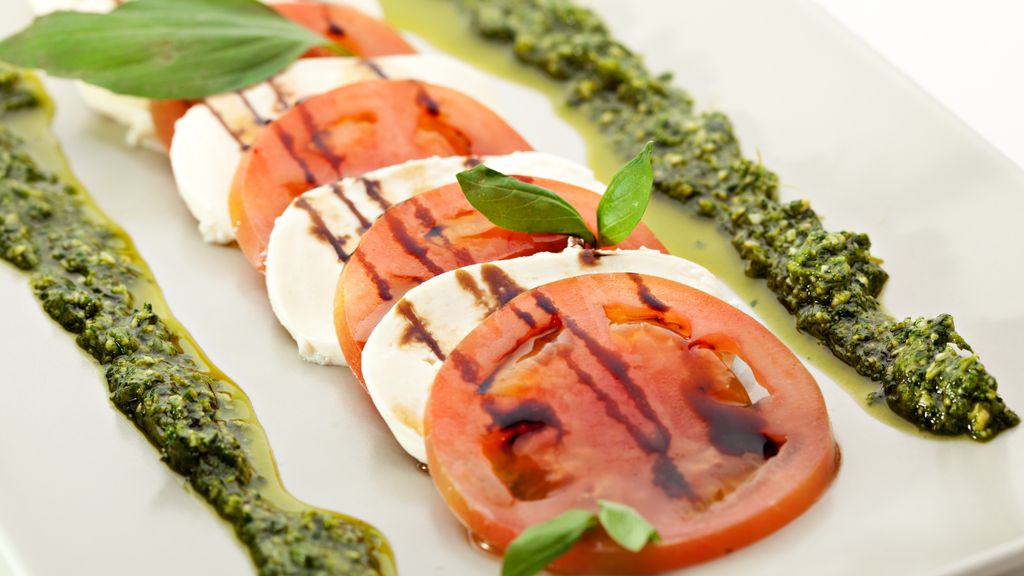 Tomates à la mozzarella