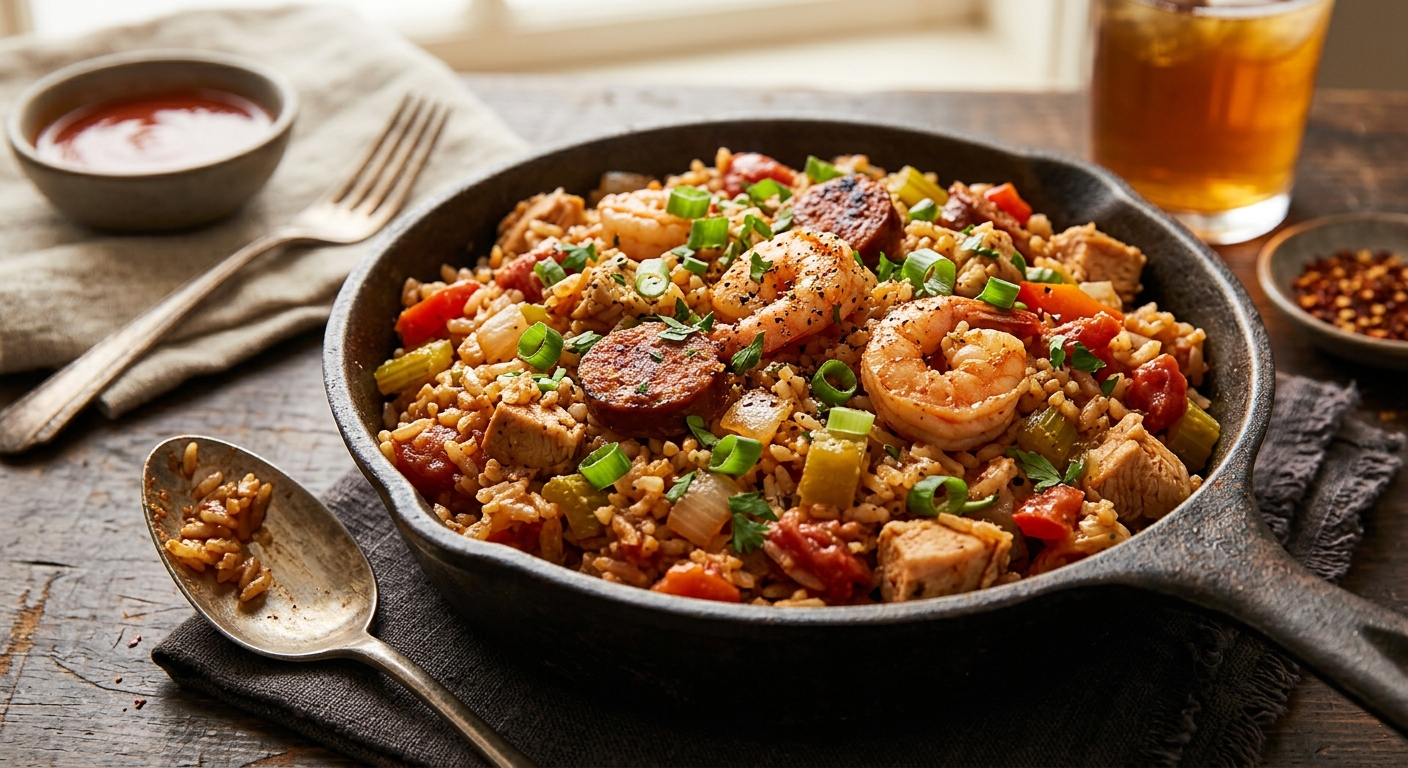 Jambalaya de la nouvelle-orleans