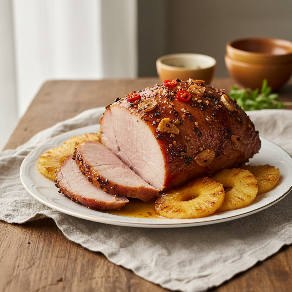 Jambon à l’ananas