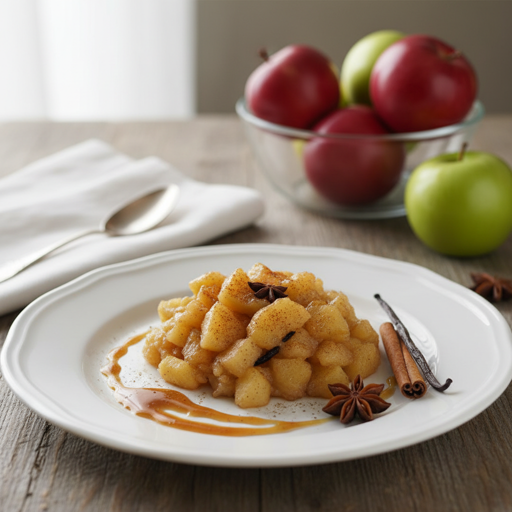 La compote de pommes