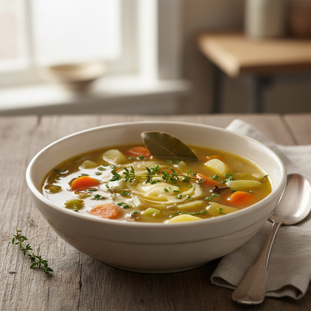 Le potage bonne femme