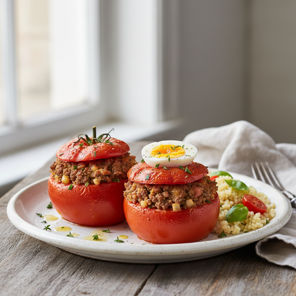 Les tomates farcies