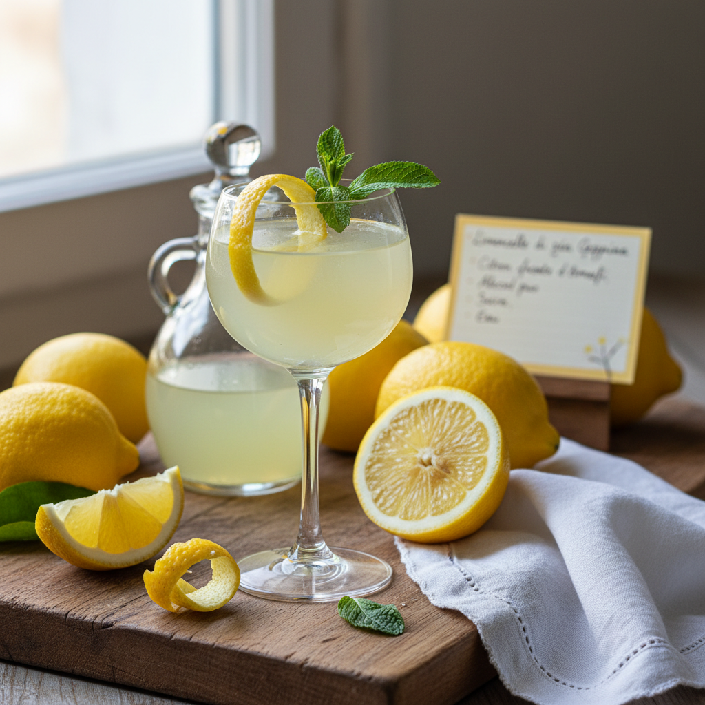 Limoncello de ma tante Geppina