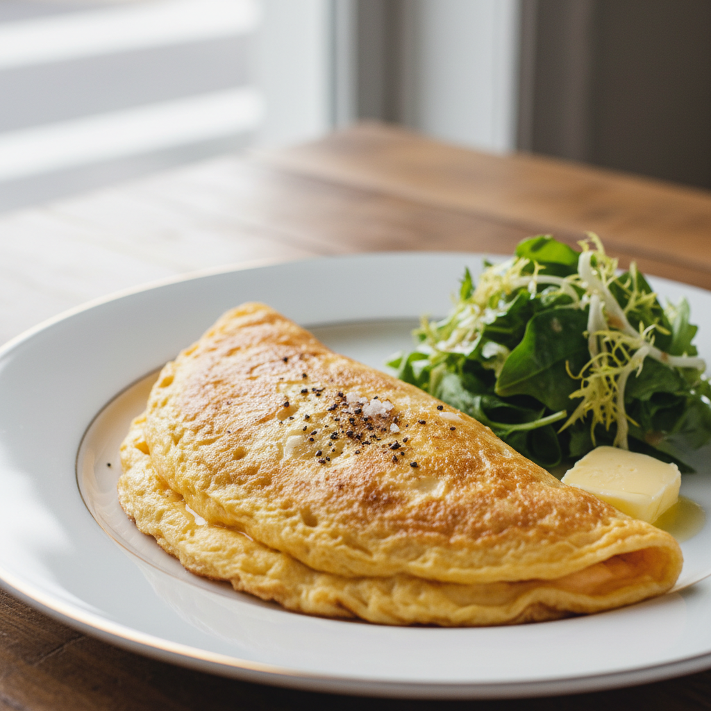 L'omelette au naturel