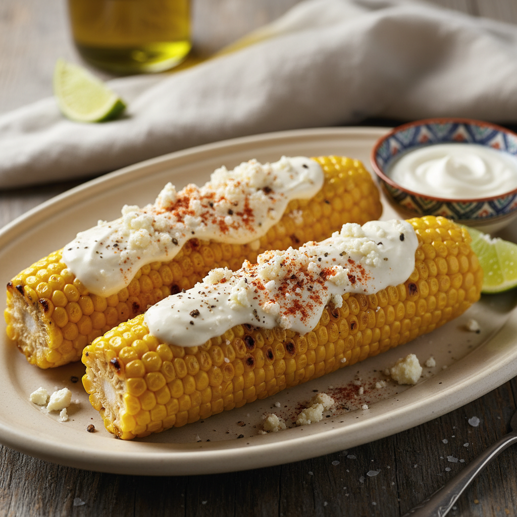 Maïs grillés style elotes