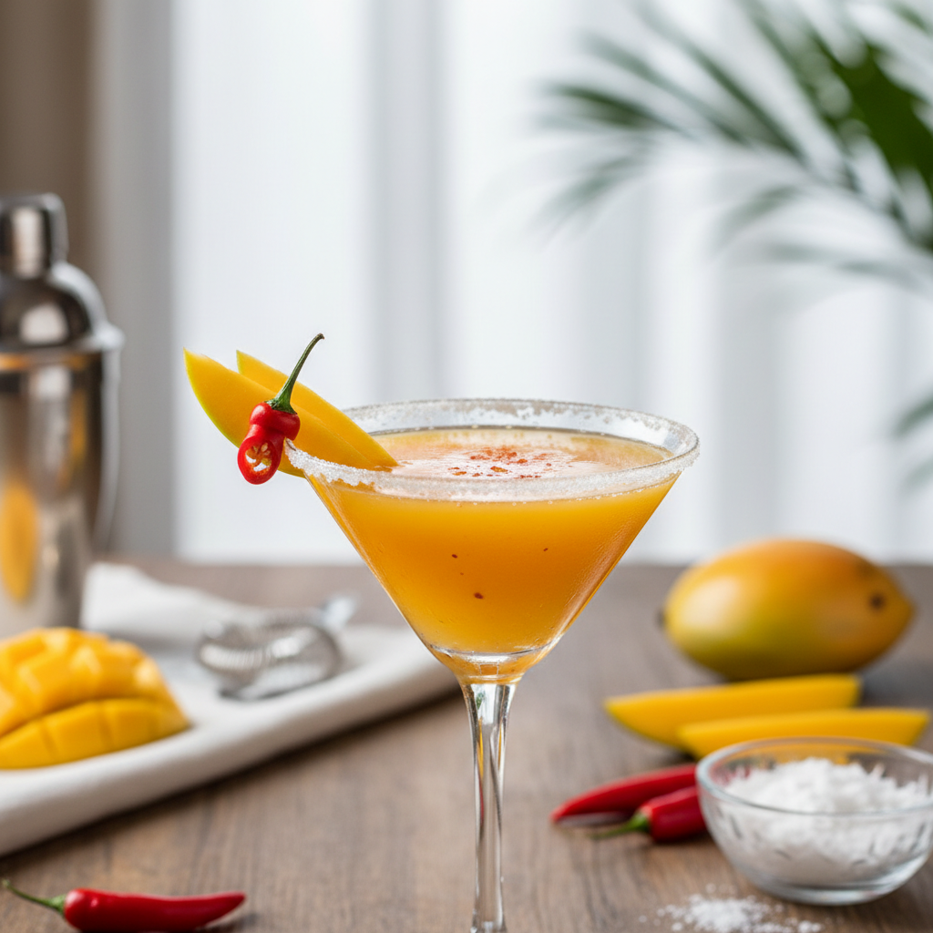 Mango Spicy Martini