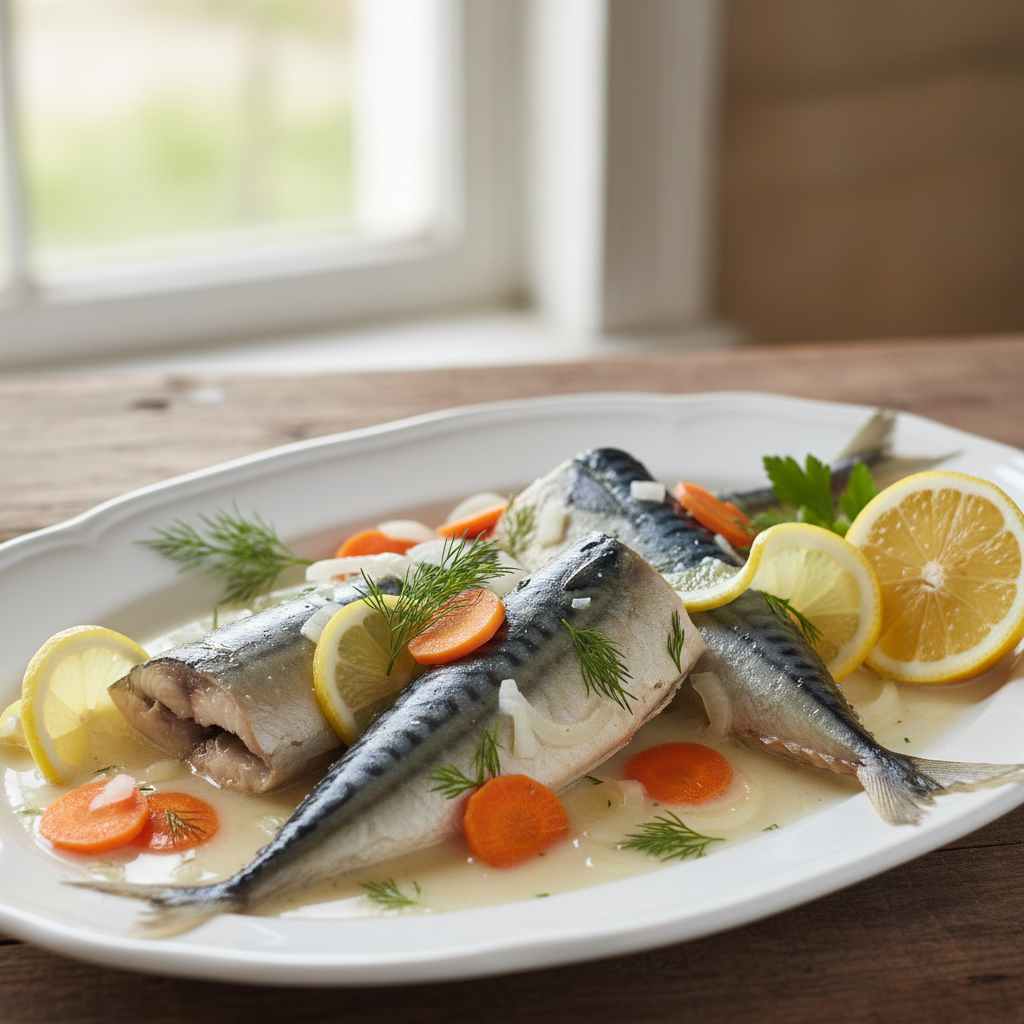 Maquereaux au vin blanc