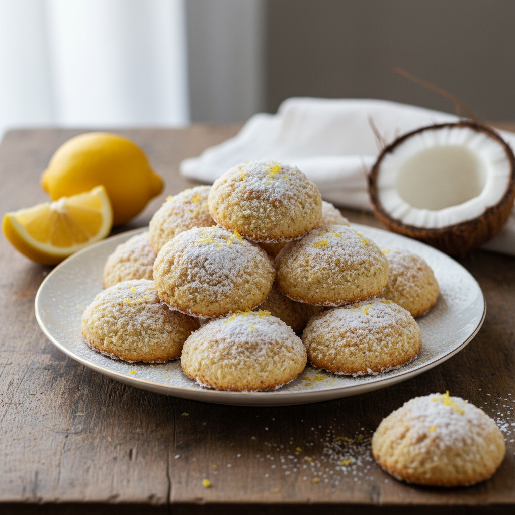 Mcheweks à la noix de coco
