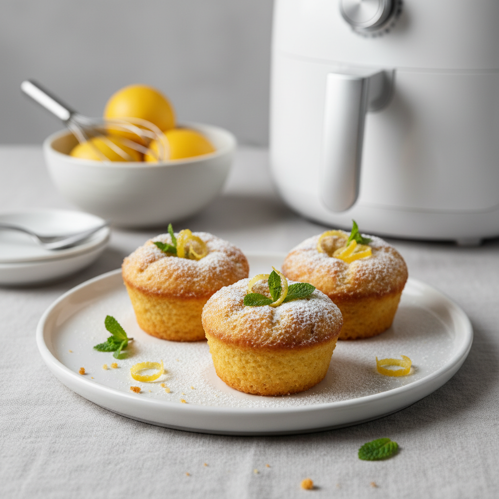 Mini-cakes citron Airfryer