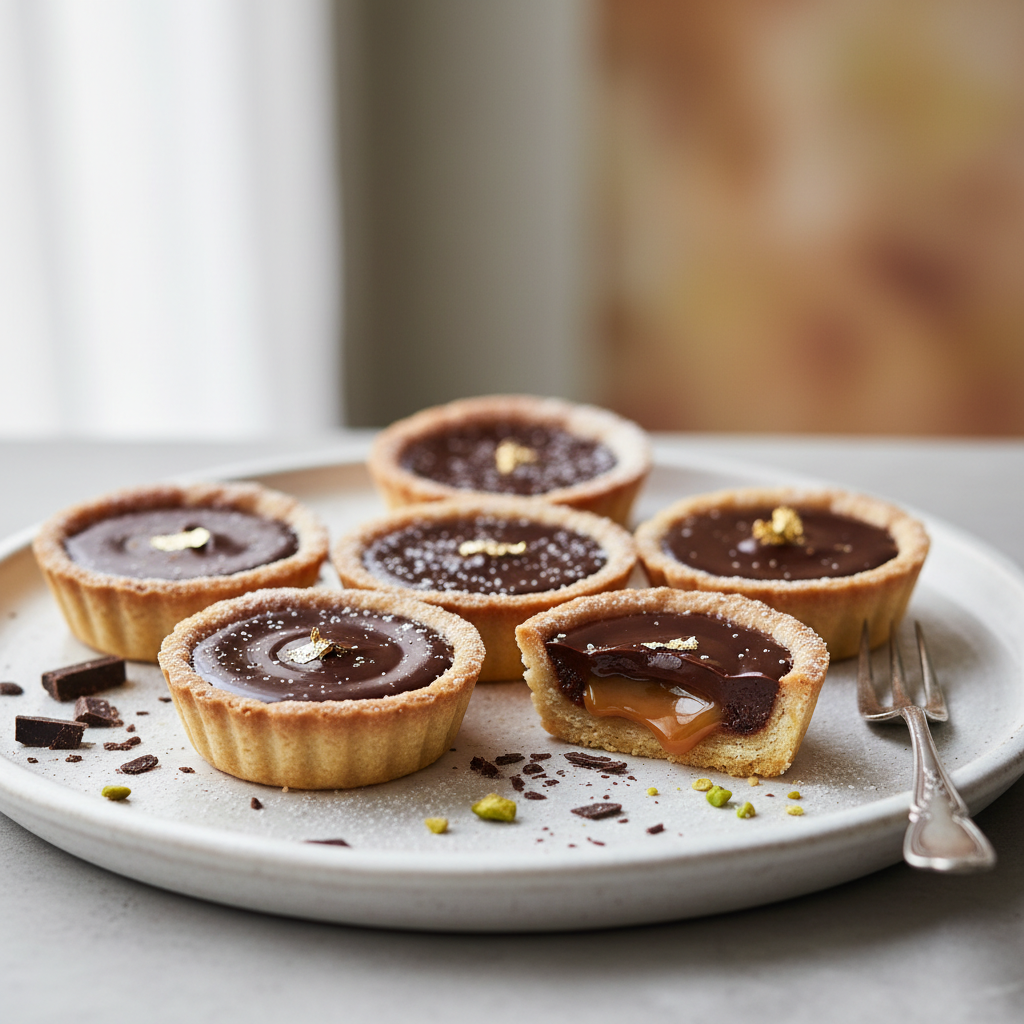 Minitartelettes au chocolat