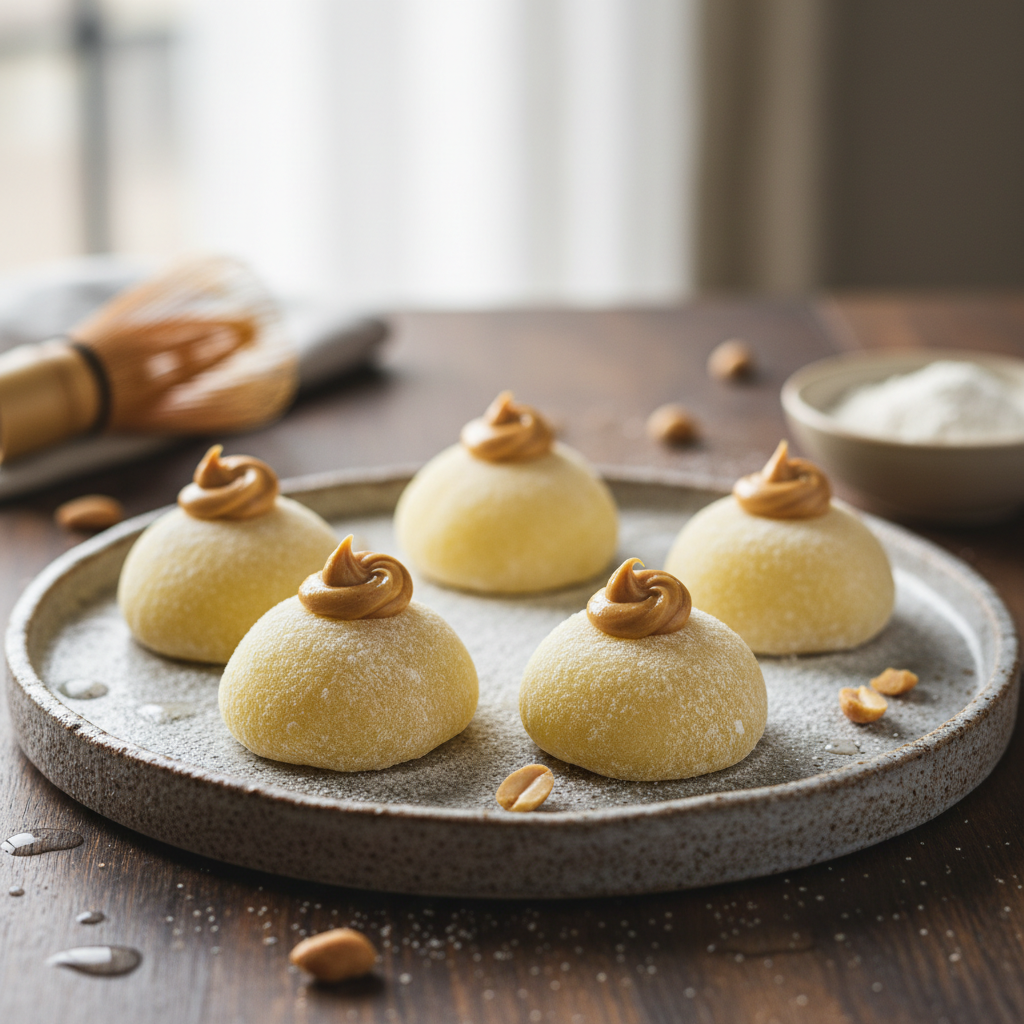 Mochis beurre de cacahuètes