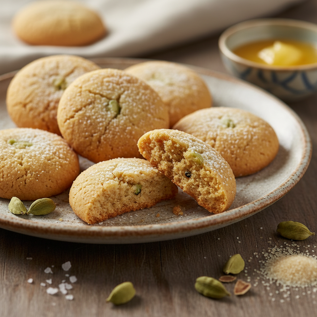 Nankhatai (sablés indiens très croustillants)