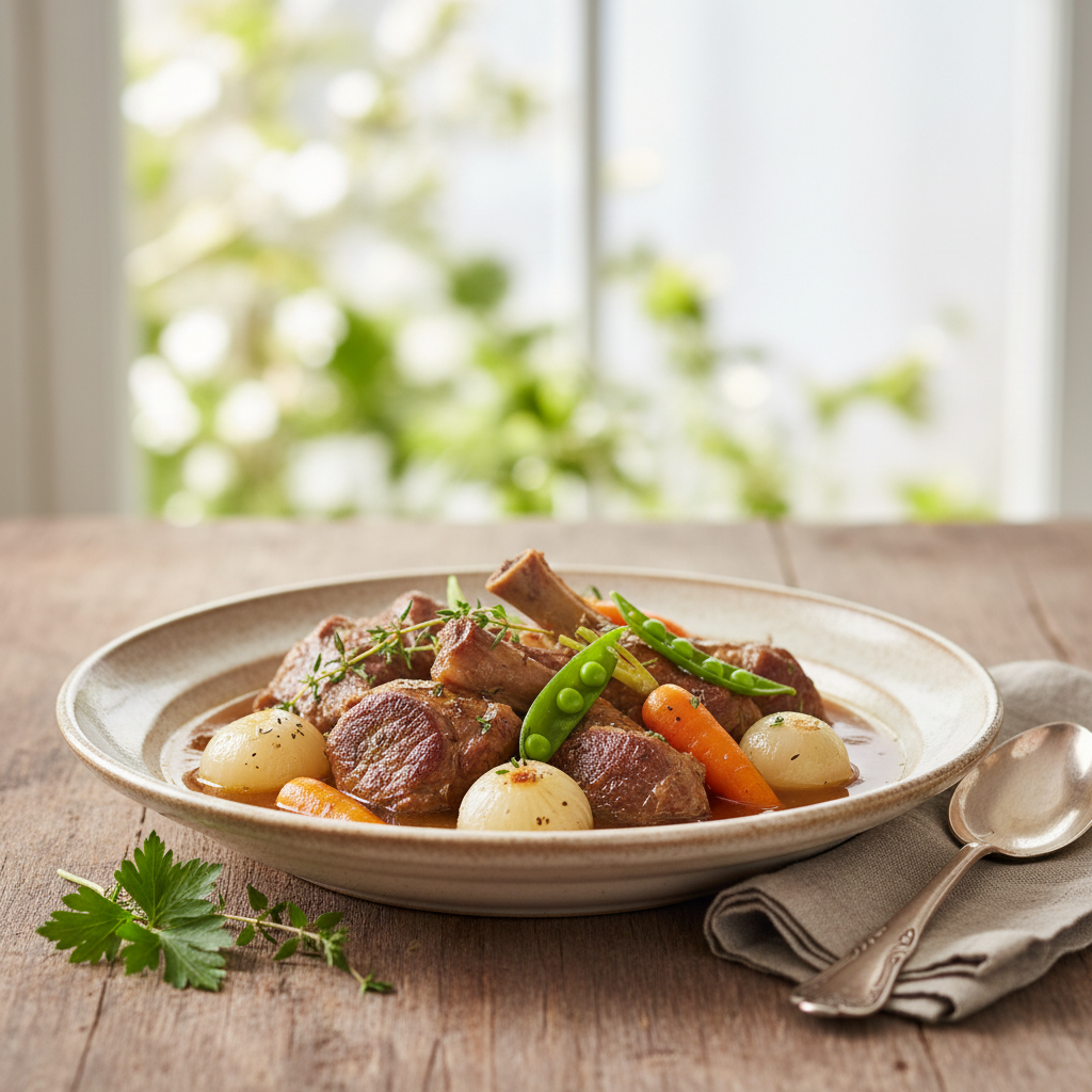 Navarin d'agneau printanier