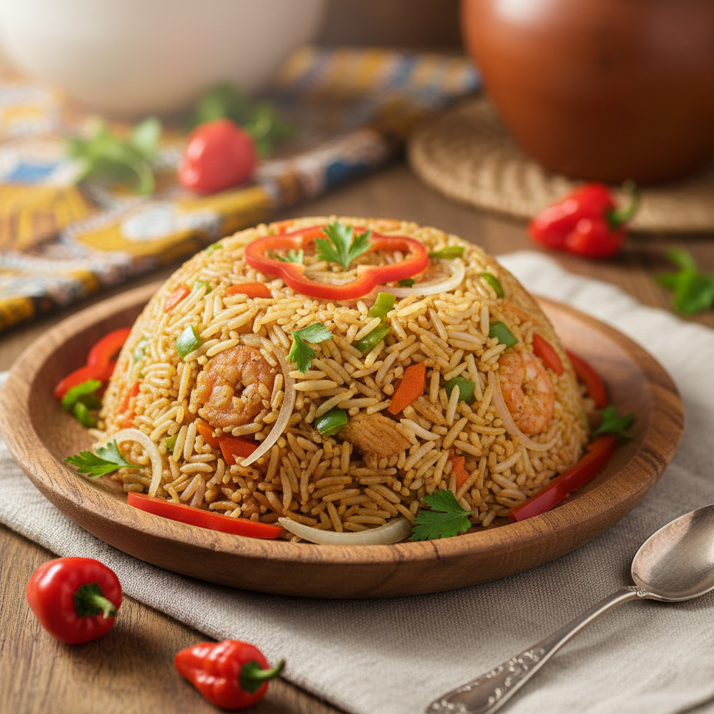 Nigerian fried rice
