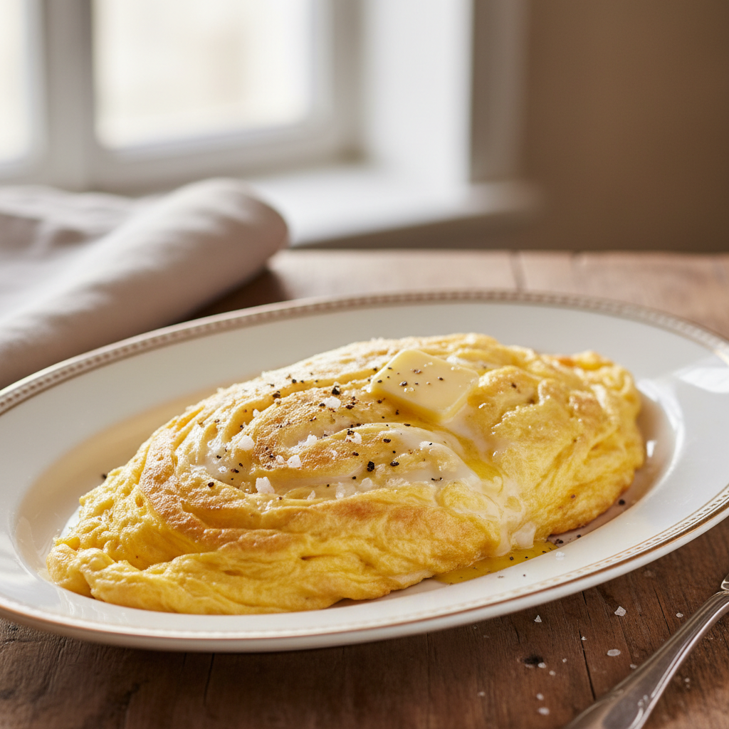 Omelette façon Mère Poulard