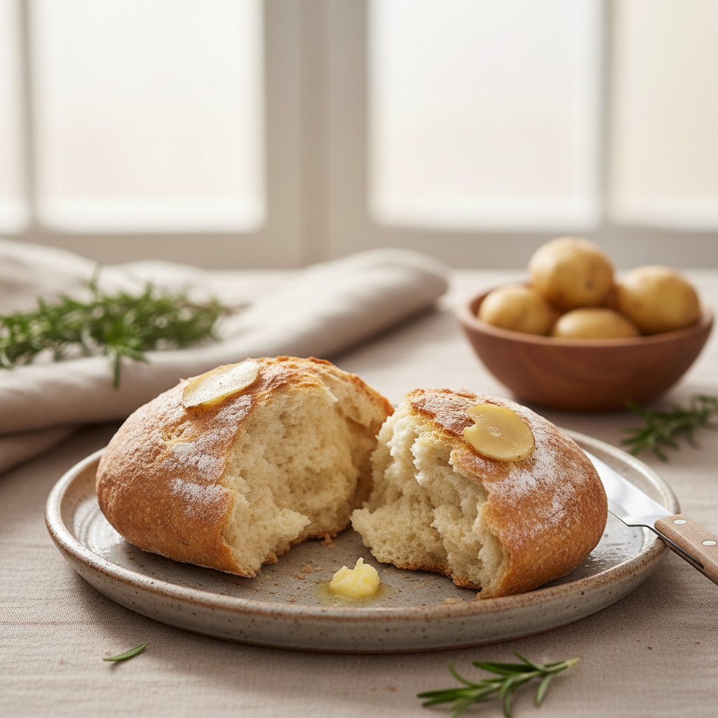 Pain à la pomme de terre