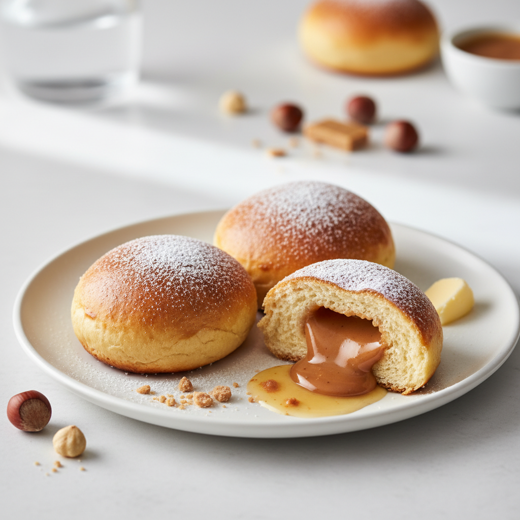 Pains au lait fourrés praline