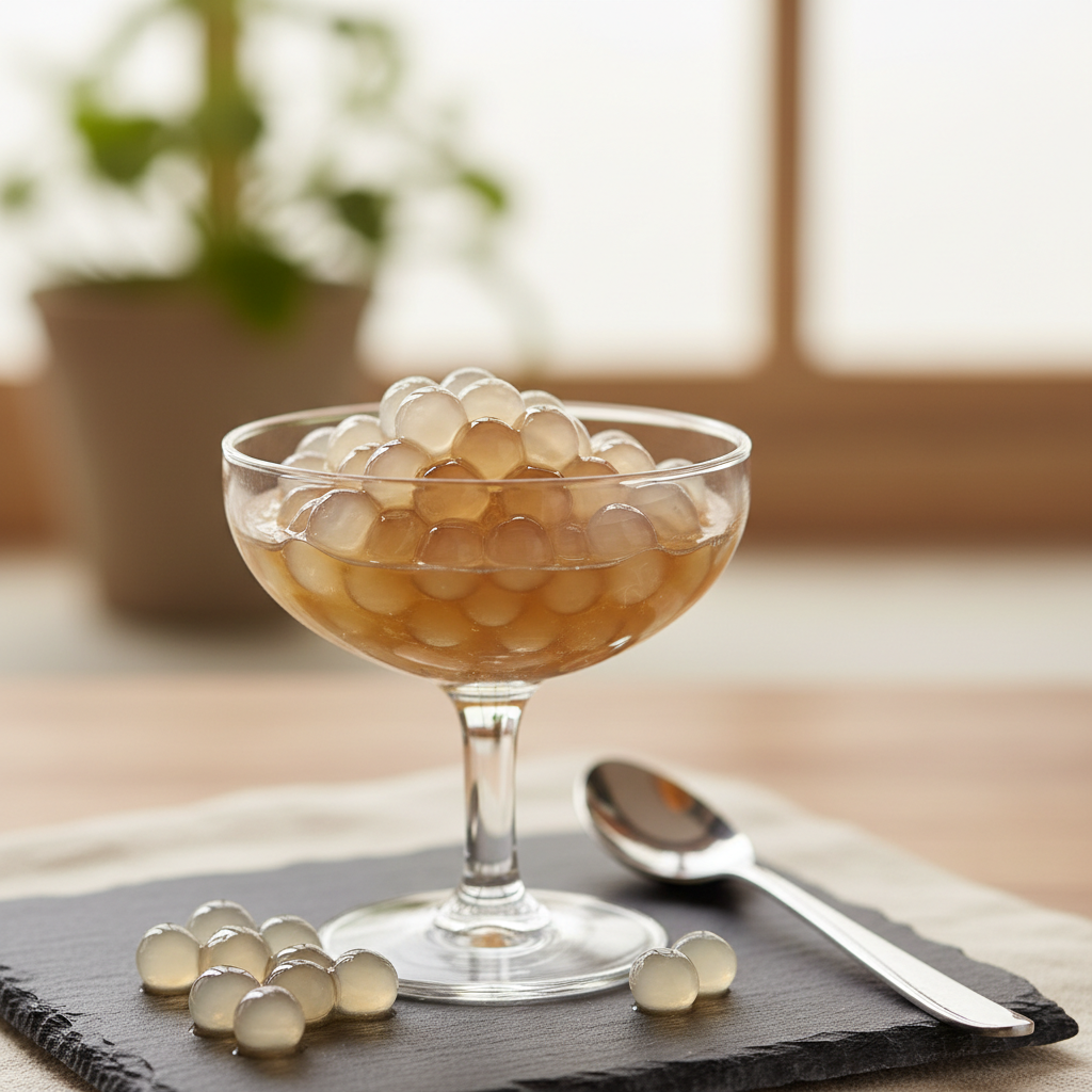 Perles de tapioca maison