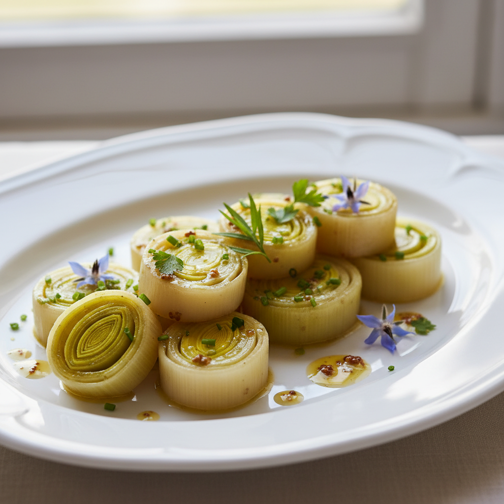 Poireaux vinaigrette