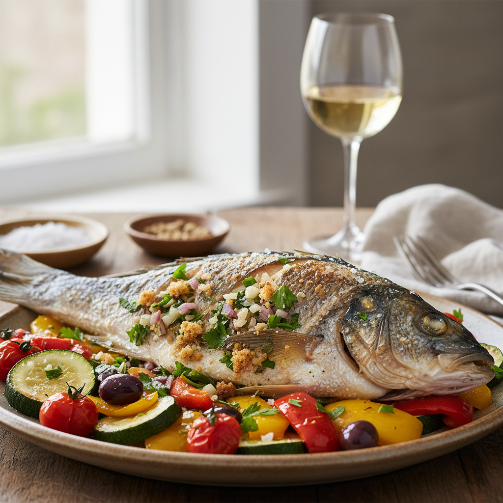 Poisson farci