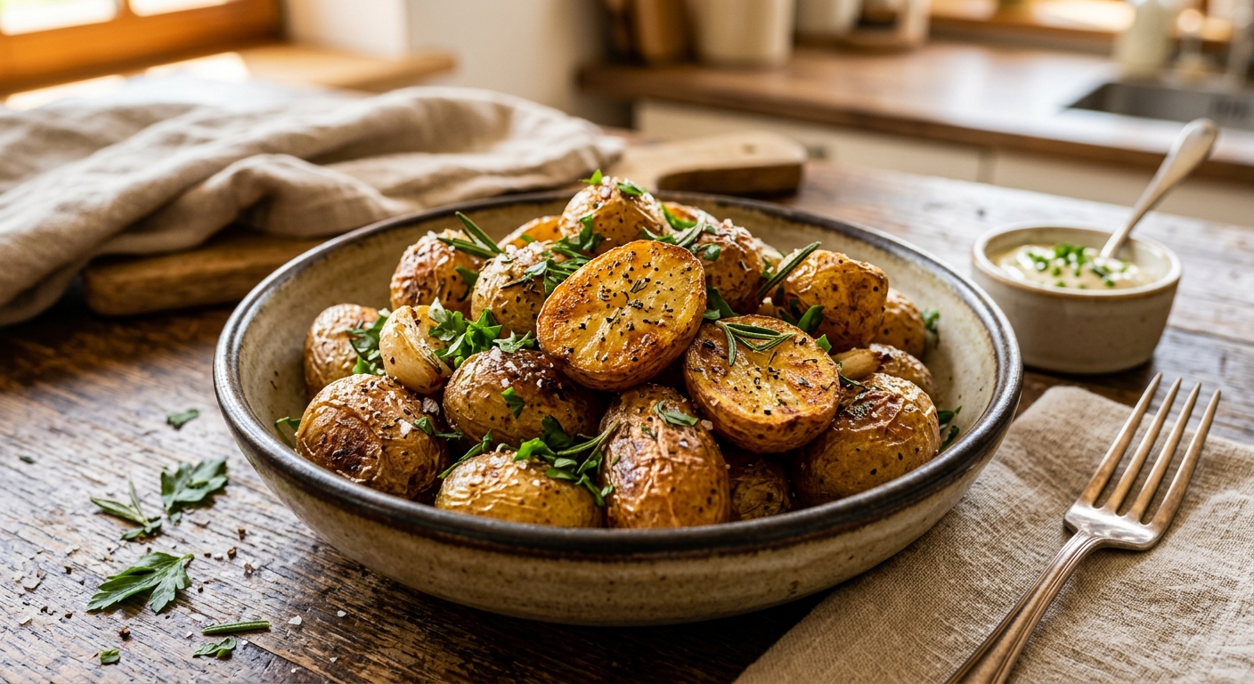 Pommes de terre grenaille au airfryer