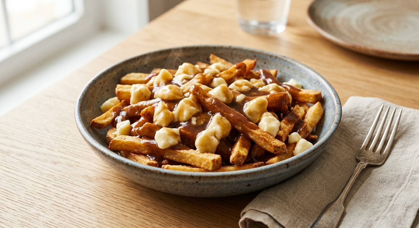 Poutine québécoise classique