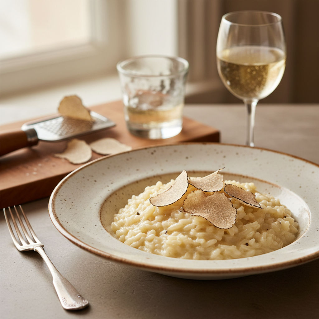 Risotto à la truffe blanche