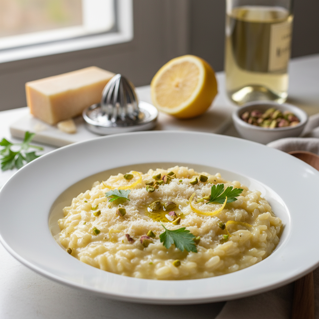 Risotto al limone