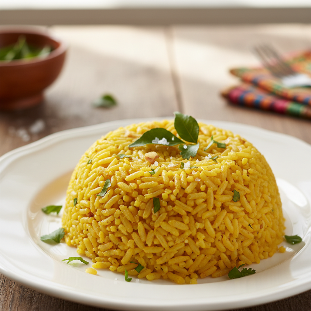 Riz au curcuma « riz jaune »