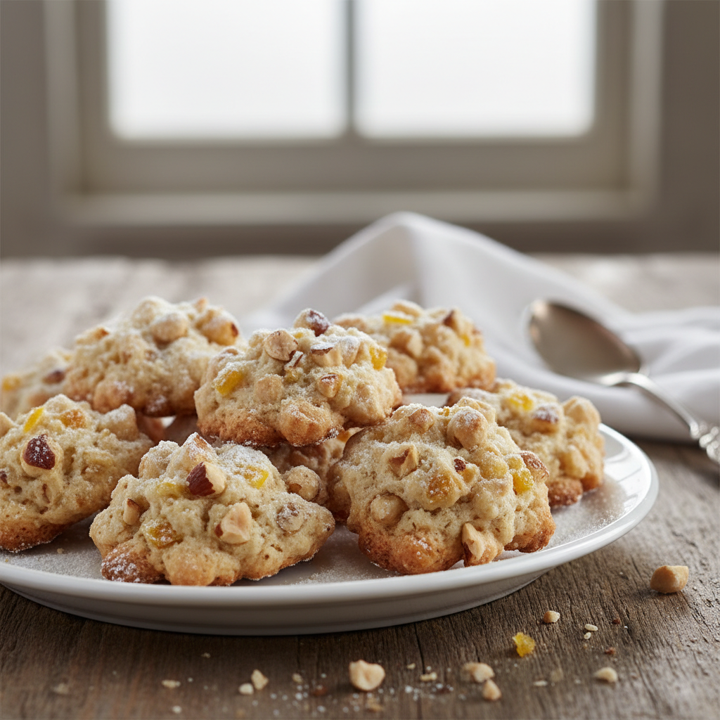 Rochers à la noisette « pas beaux mais très bons