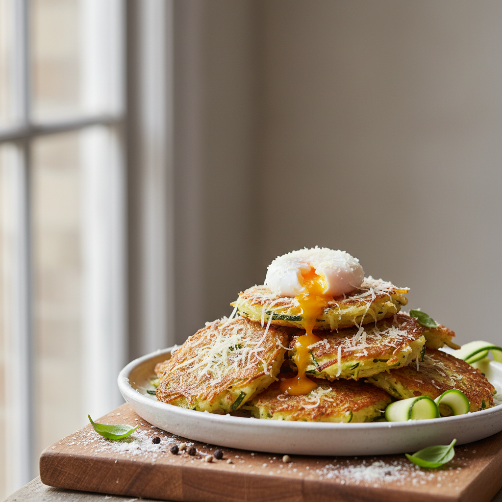 Rösti aux courgettes et parmesan
